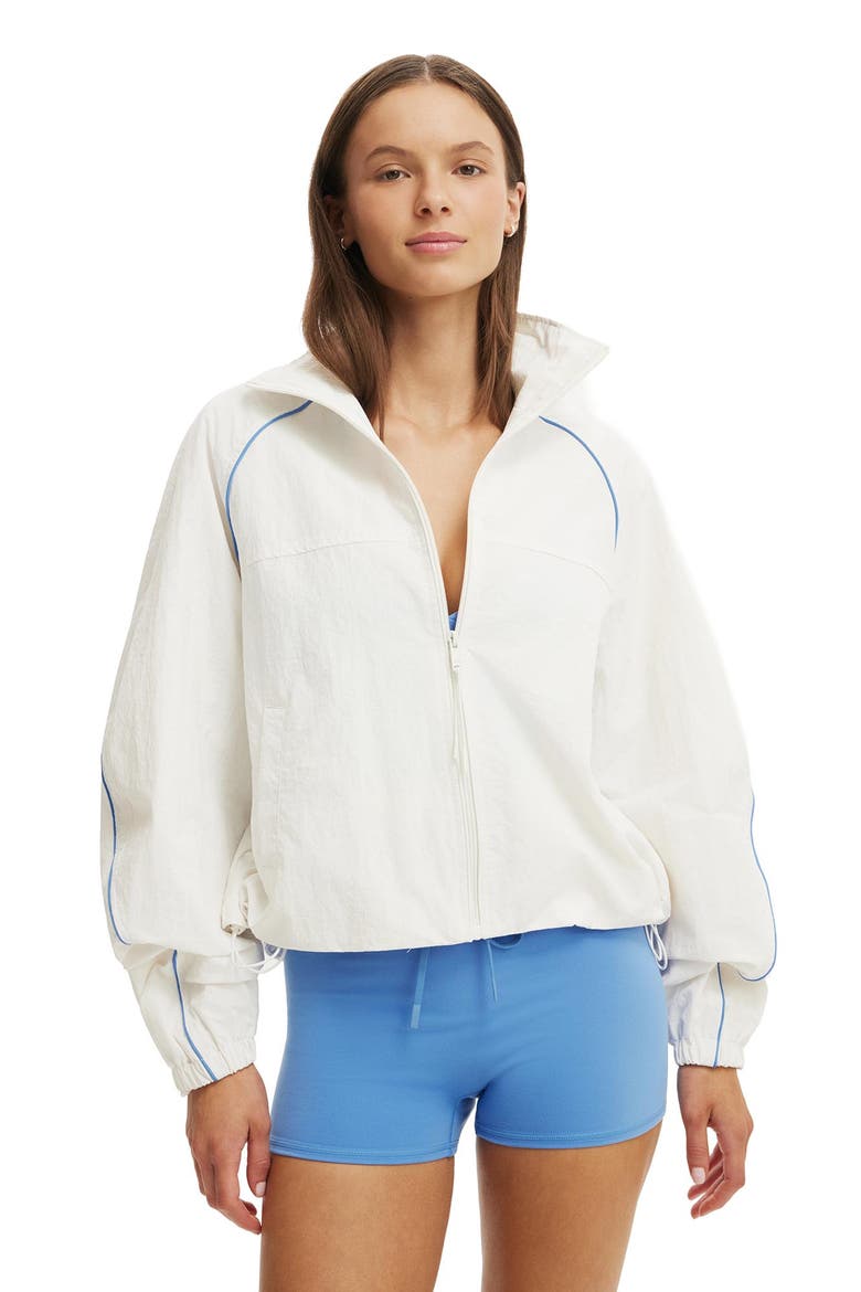 Women's Active Offside Windbreaker, Main, color, Coconut Milk