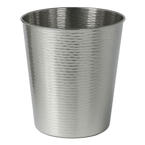 Happimess Remi Modern Classic Textured Steel 2-gallon Wastebasket