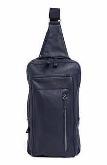 Parisis Leather Sling Crossbody Bag