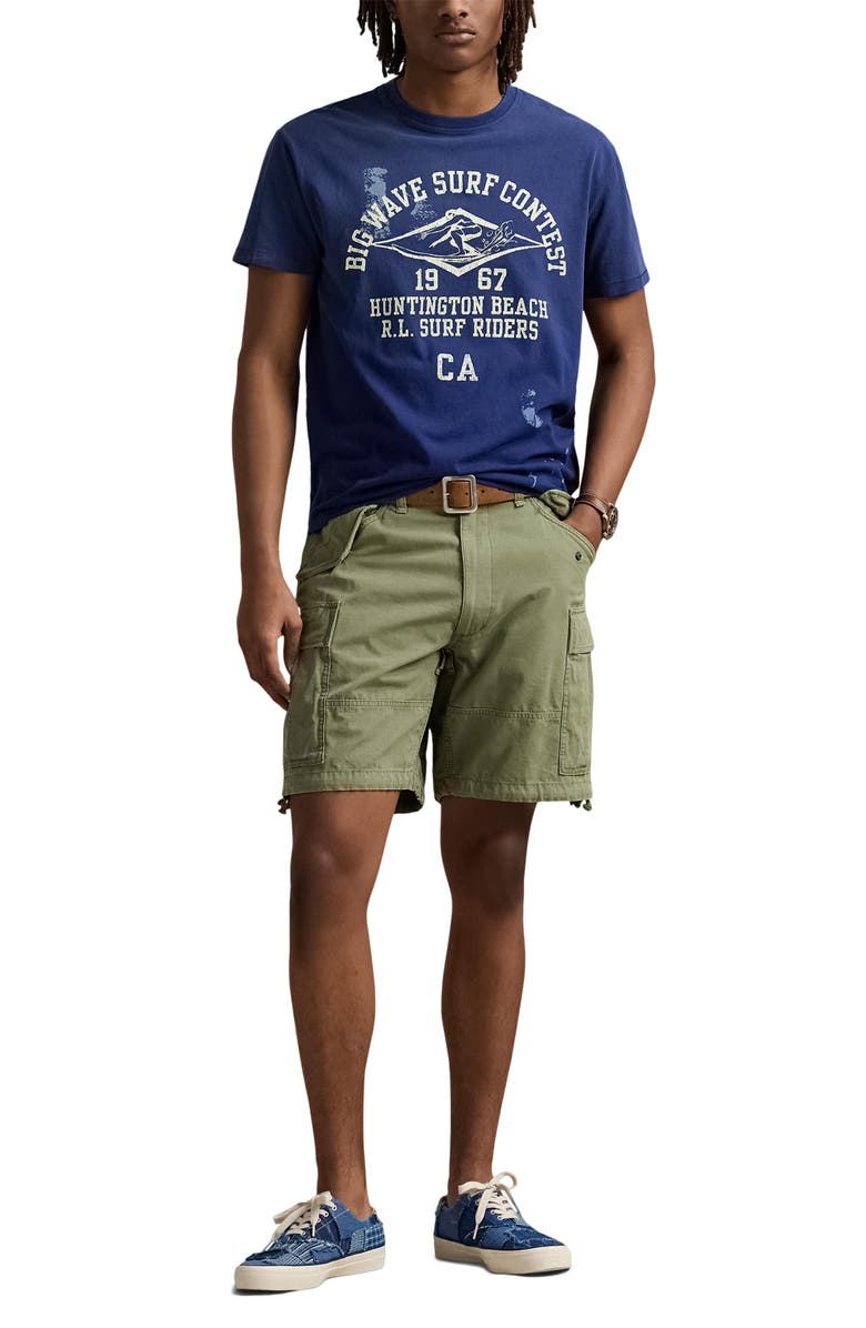 Polo Ralph Lauren Big Wave Surf Contest Graphic T-Shirt, Alternate, color,