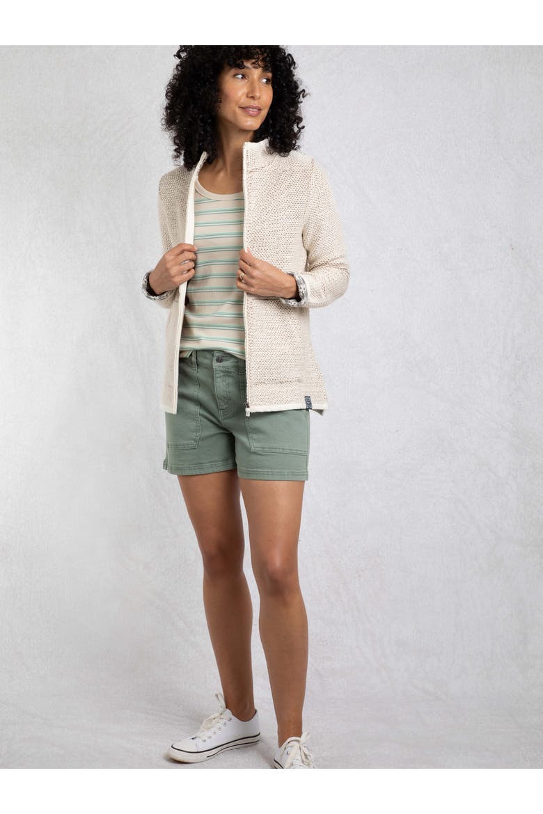 Sontee Full Zip Macaroni, Alternate, color, Ecru