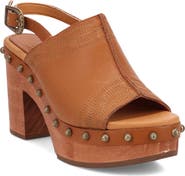 Dingo Clover Slingback Platform Sandal