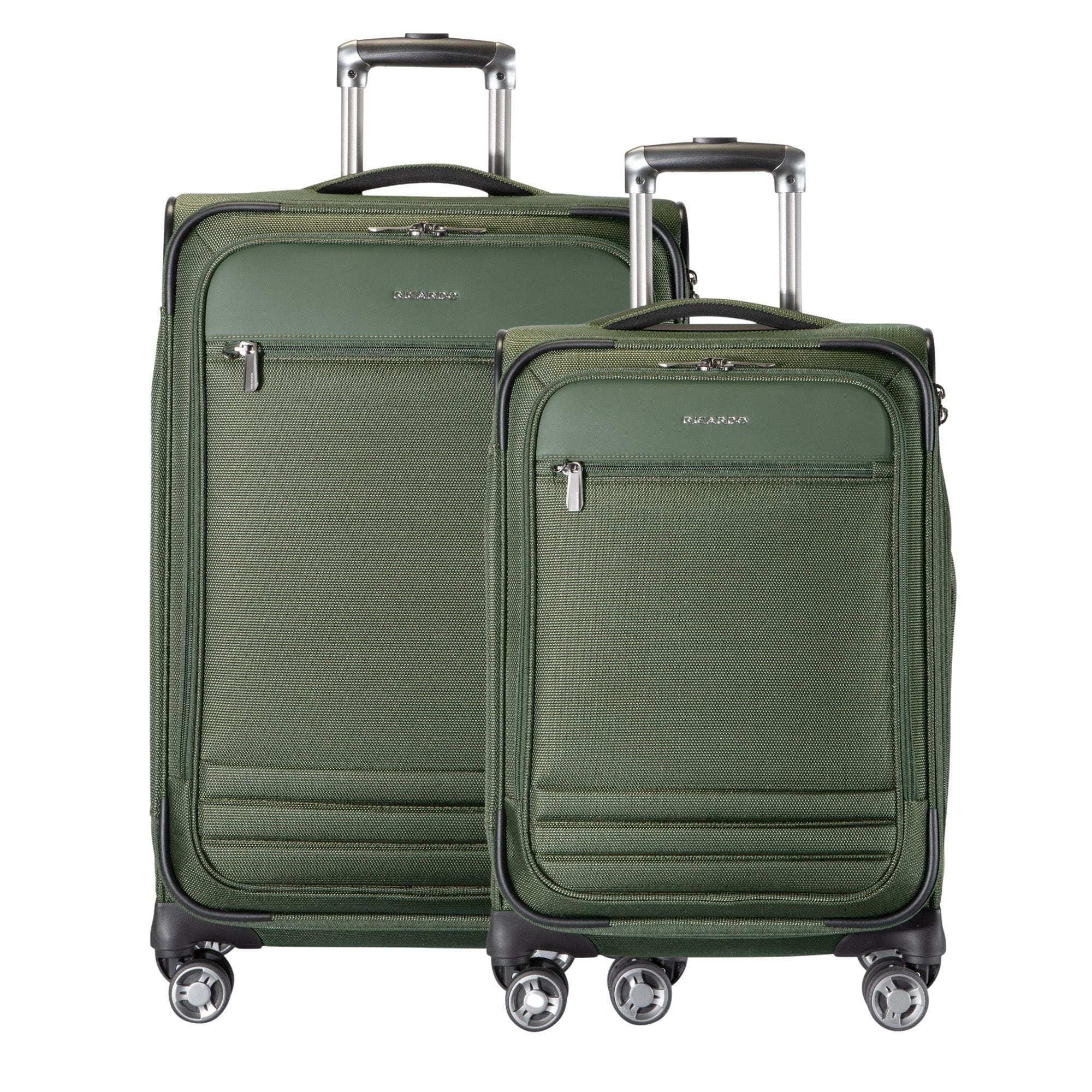 Ricardo Beverly Hills Ashbury Softside Expandable 2 Piece Set, Main, color, Pine
