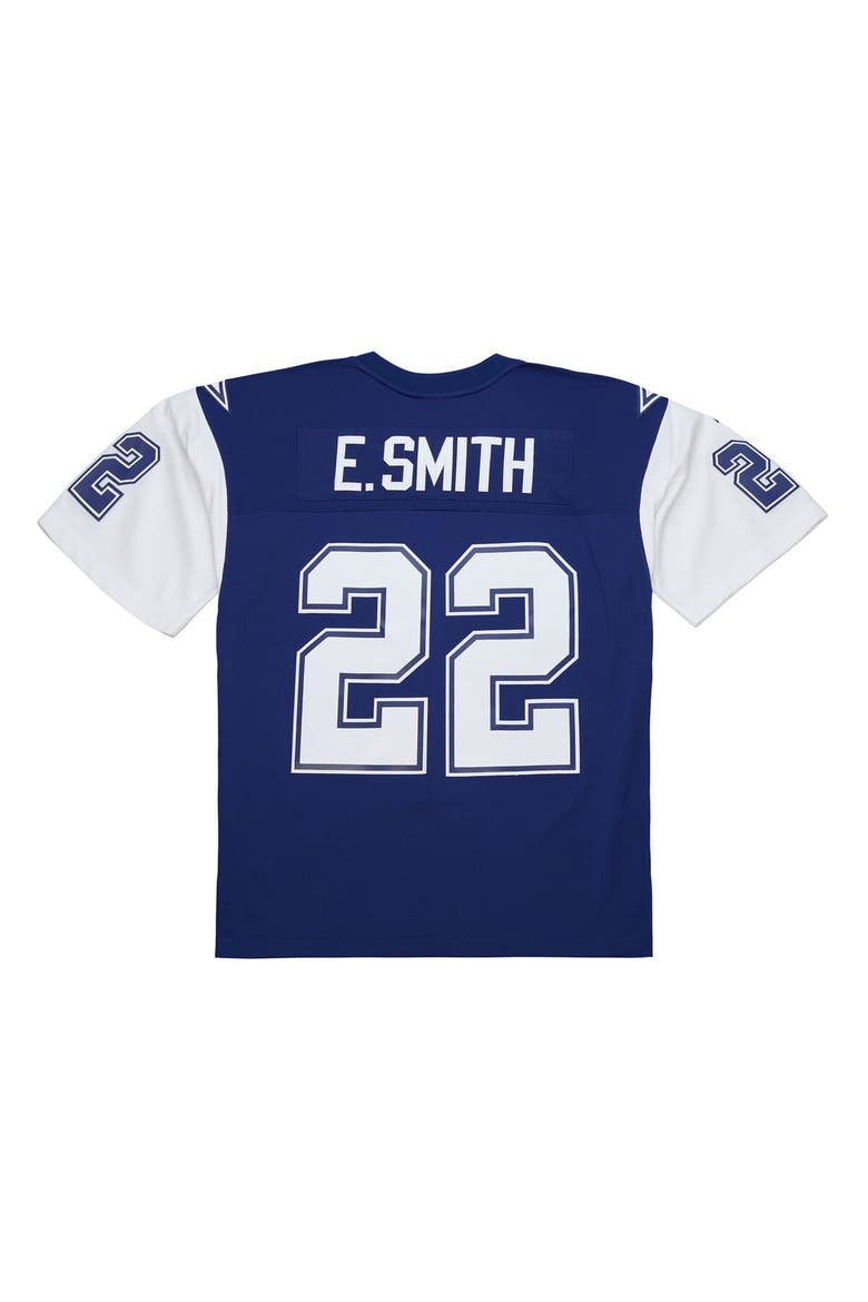 Men's Mitchell & Ness Emmitt Smith Navy Dallas Cowboys 1995 Legacy Replica Jersey, Alternate, color, Navy