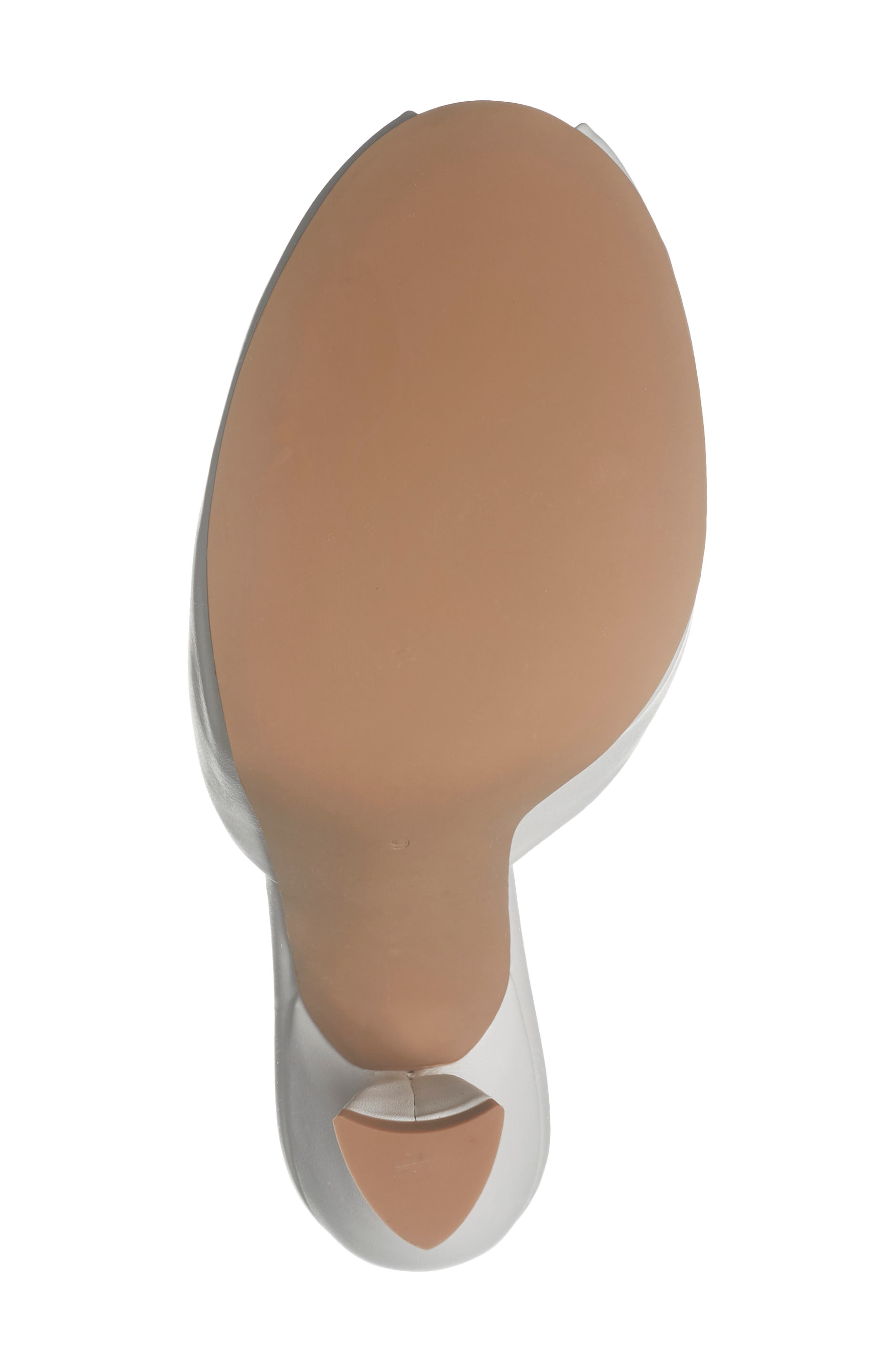 Fresa Peep Toe Sandal, Alternate, color, WHITE