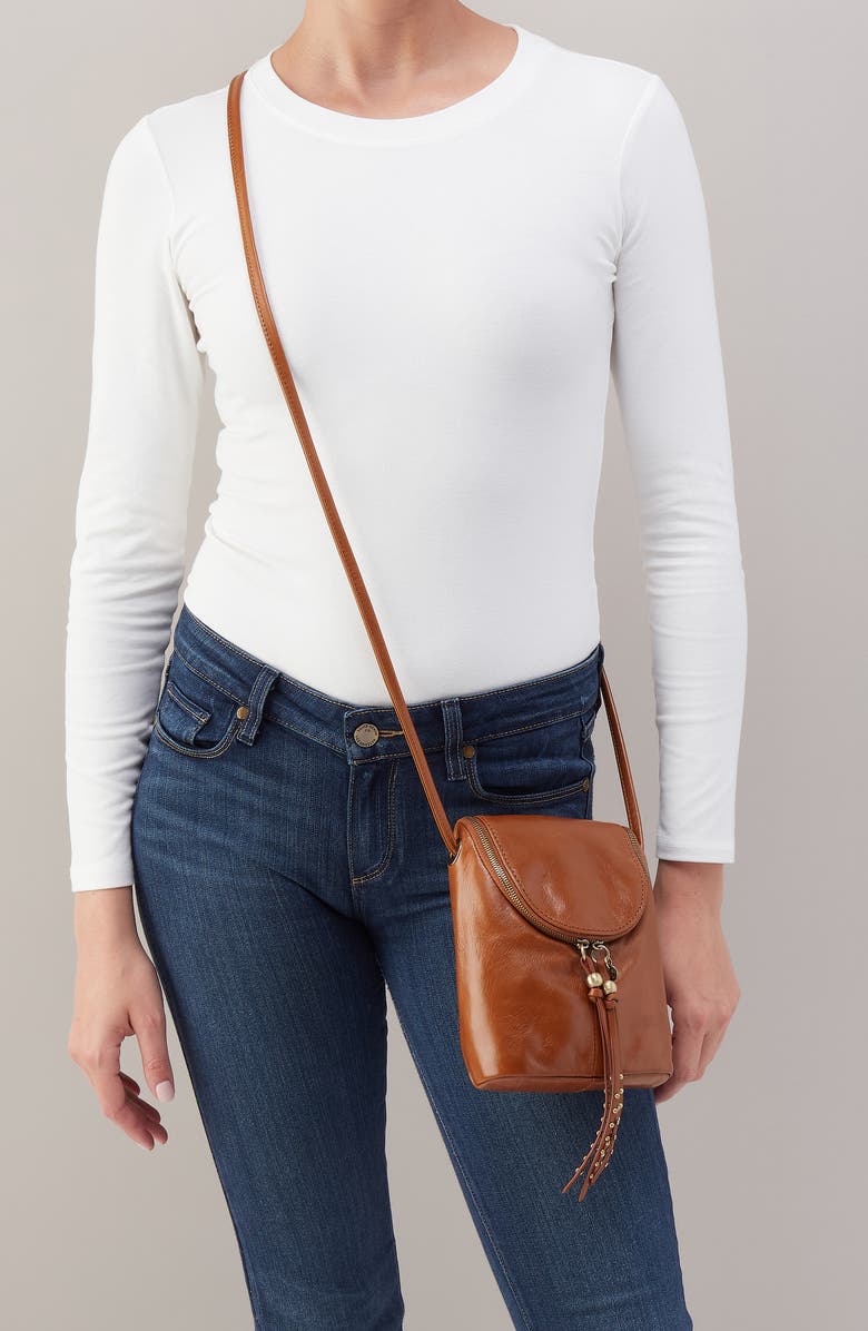 HOBO Fern Crossbody Bag, Alternate, color, Truffle