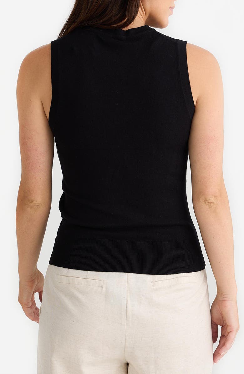 Brave+True Dover Ribbed Tank, Alternate, color, Black