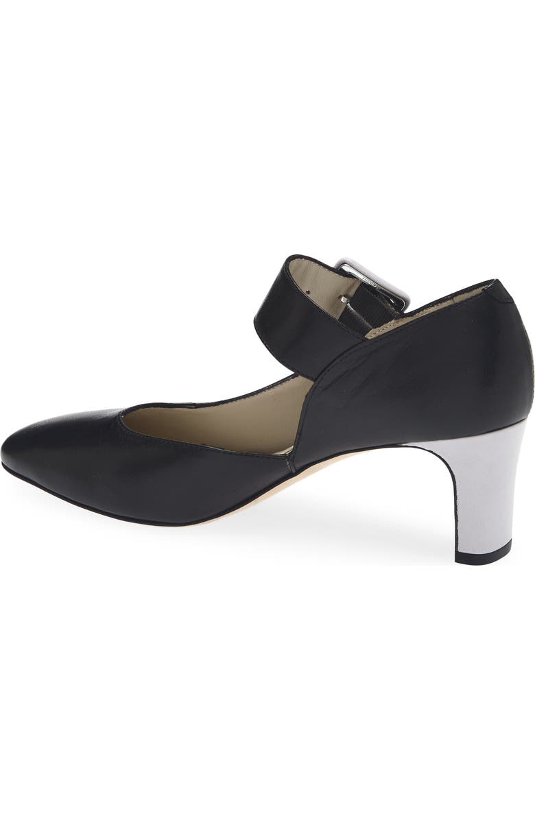 Amalfi by Rangoni Superbro Square Toe Pump, Alternate, color, Black