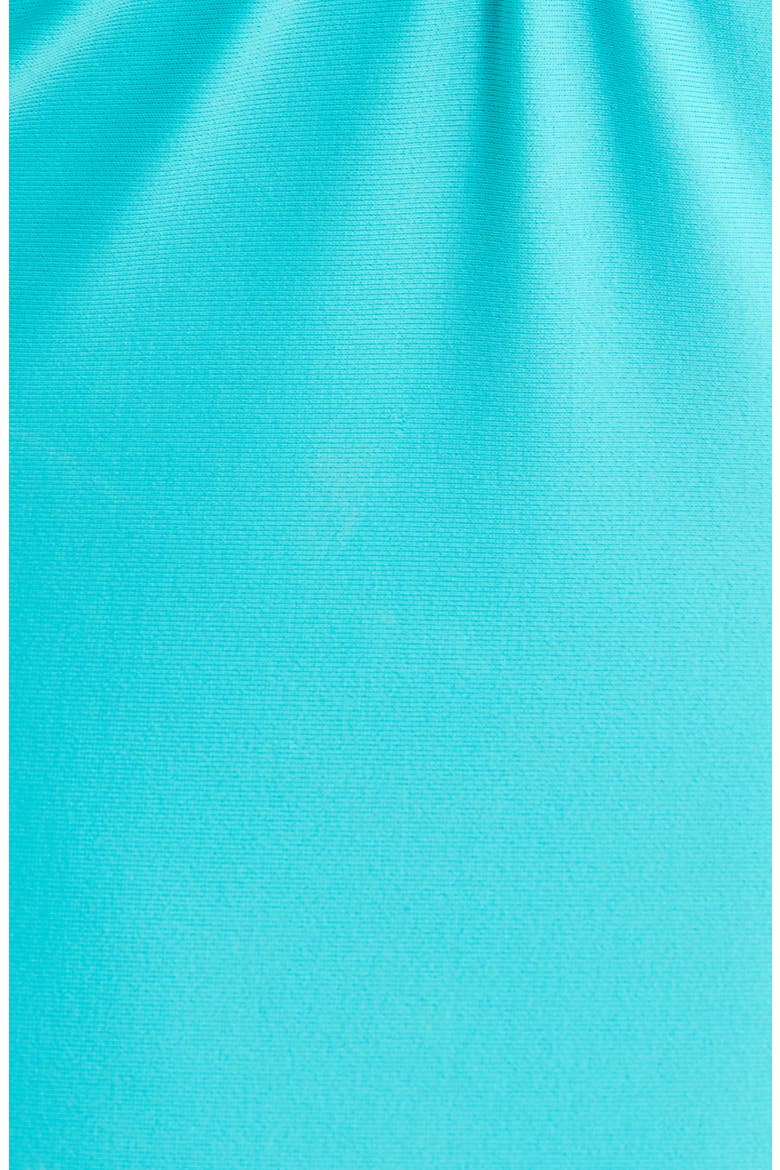 Bianka Plunge One-Piece Swimsuit, Alternate, color, BEACH BLUE
