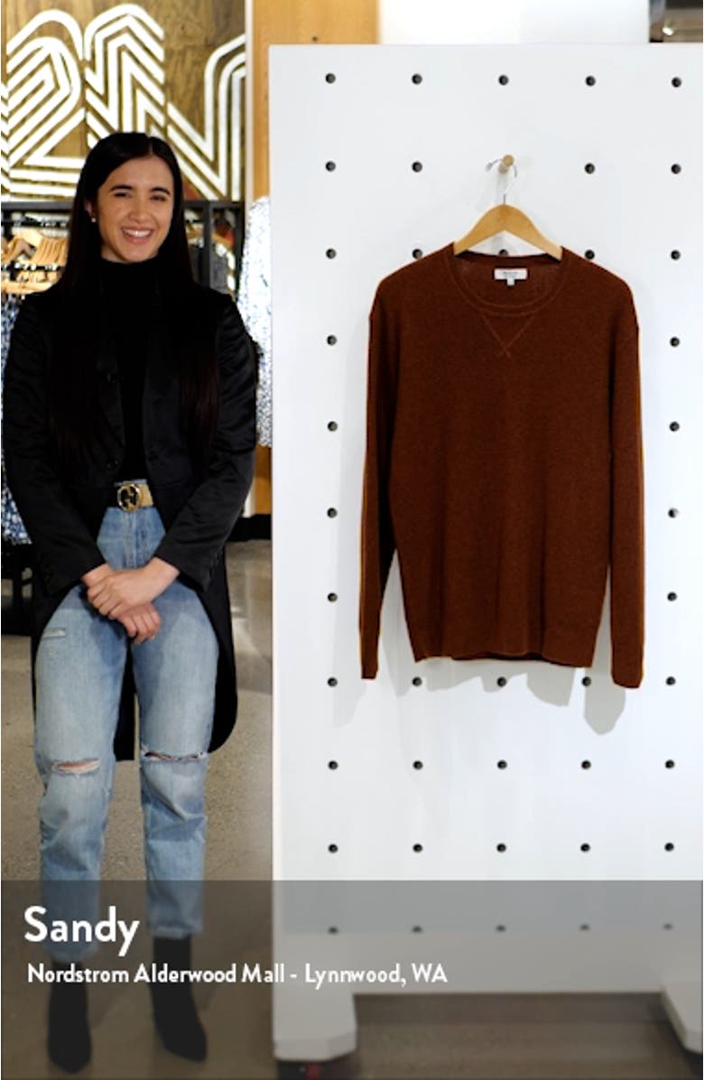 Cashmere Sweatshirt, sales video thumbnail