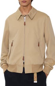 Burberry Gabardine Harrington Jacket