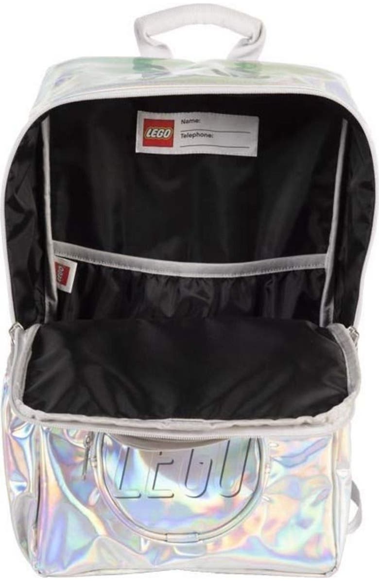HAIKU LEGO Brick Backpack, Alternate, color, Silver