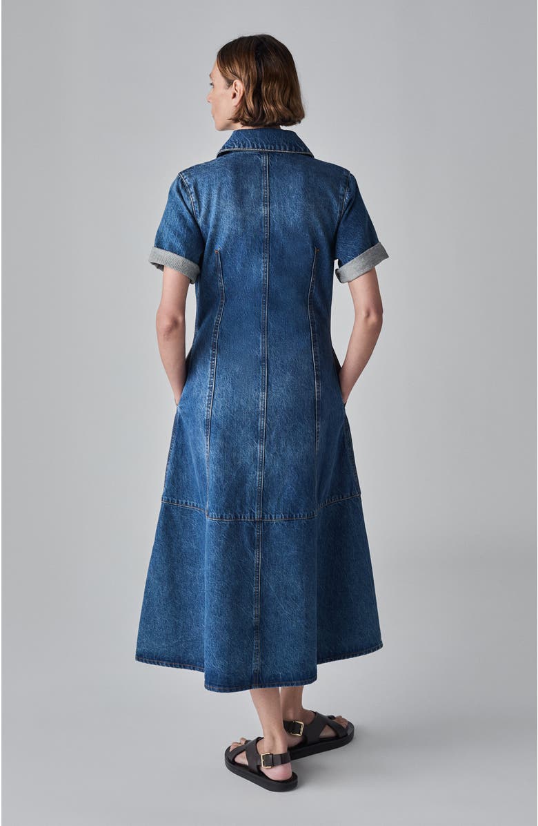 CO Midi Denim Dress, Alternate, color,