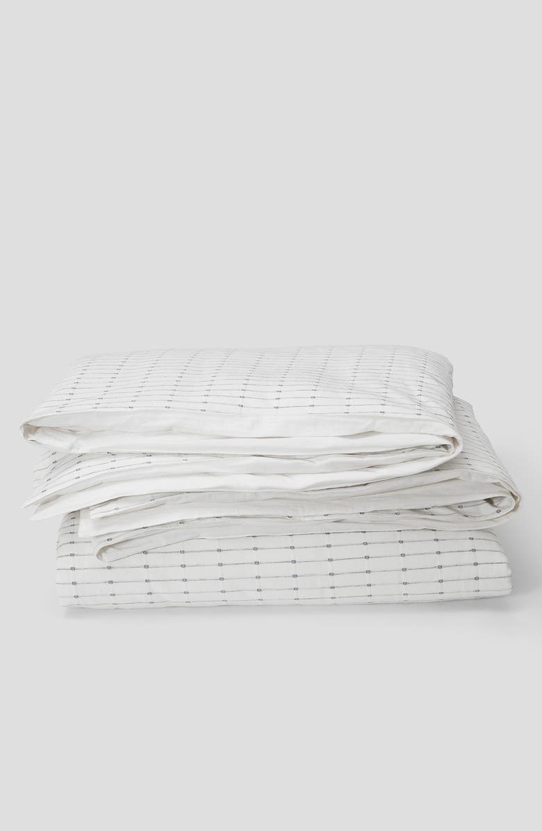 Casper Soft Grid Duvet Cover, Alternate, color,