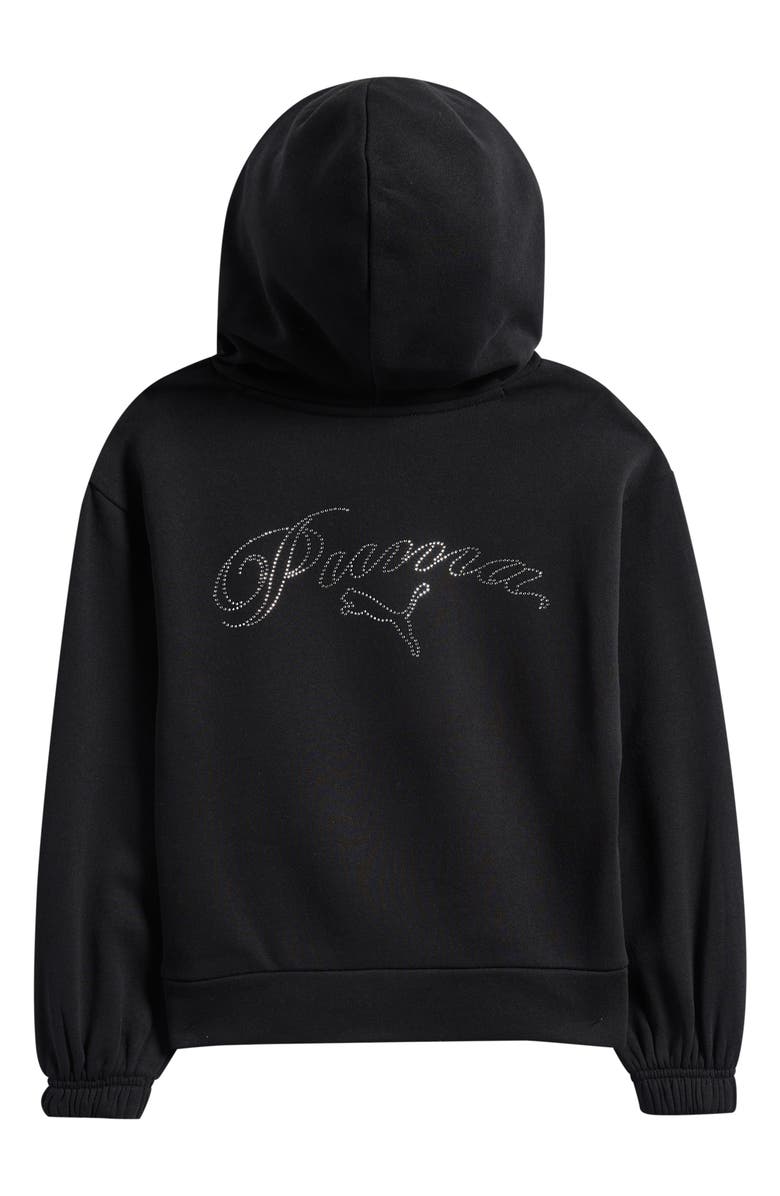 PUMA Kids' Charmed Pack Pullover Hoodie, Alternate, color, Black