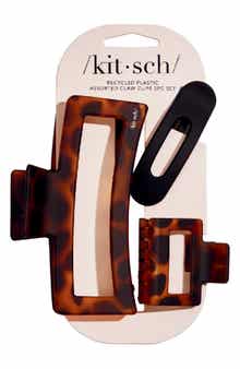 Kitsch Pack of 3 Assorted Claw Clips