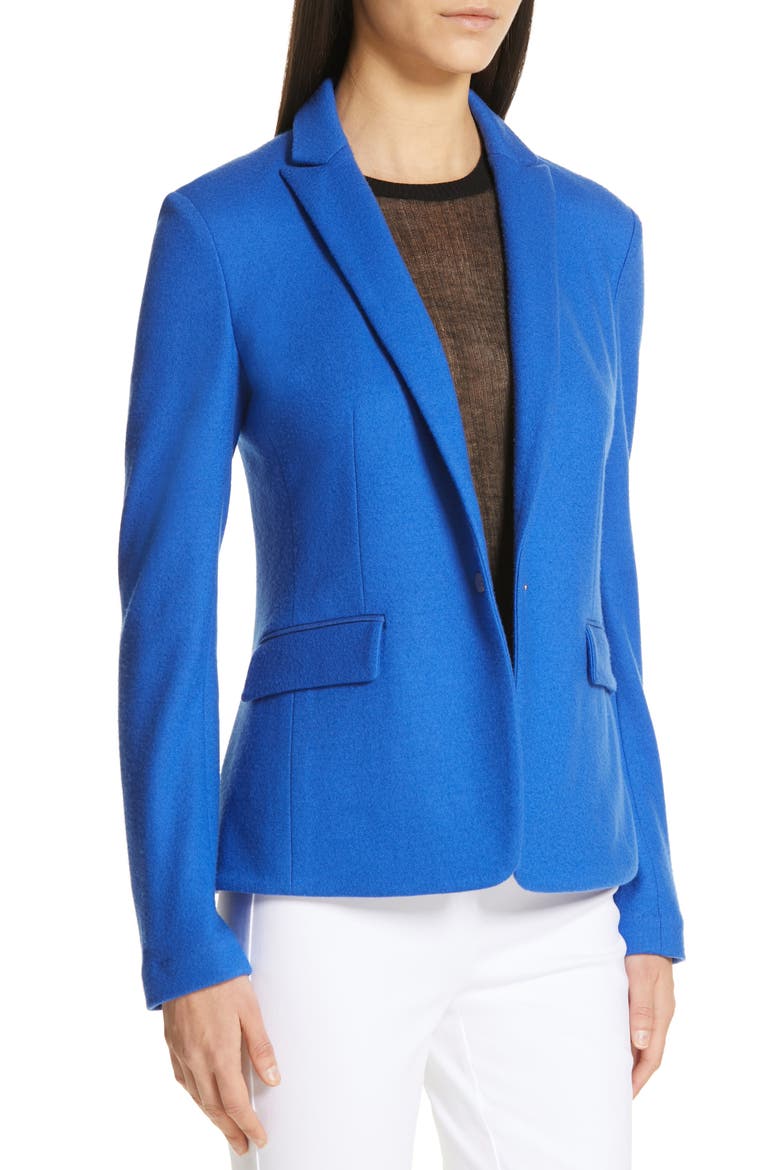 Lexington Wool Blazer, Alternate, color, BLUE