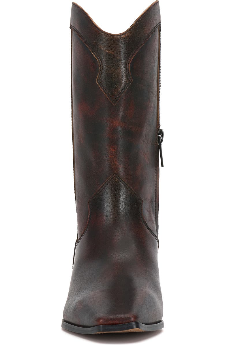 Vince Camuto Prilie Western Boot, Alternate, color, Dark Caramel
