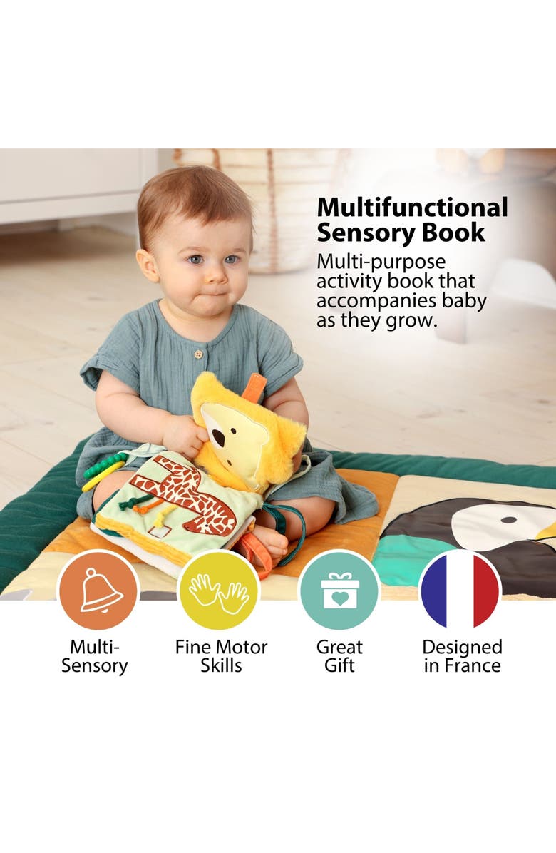 Little Big Friends Jungle Soft Activity Book, Alternate, color, Multi