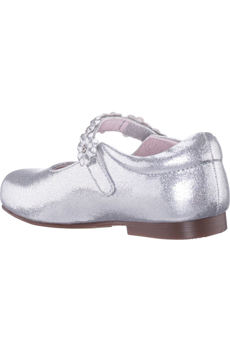 Nina Kids' Tuley Mary Jane Flat, Alternate, color, Silver Shimmer