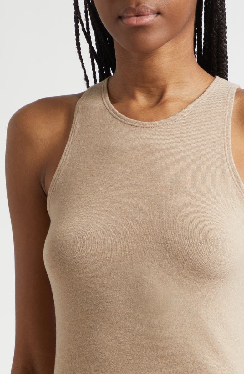 LESET Lauren Scoop Neck Tank, Alternate, color, Sable