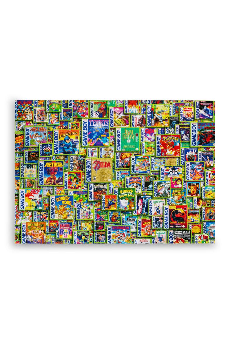 Handheld Haven Retro Games 1000-Piece Jigsaw Puzzle, Alternate, color, Multi-Color