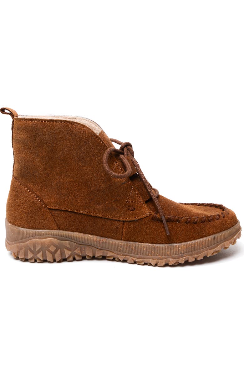 Minnetonka Tealey Bootie, Alternate, color, Brown