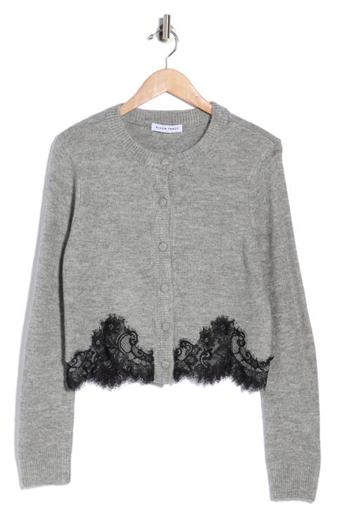 Lace Detail Cardigan
