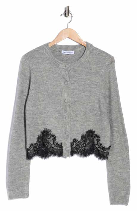 Lace Detail Cardigan
