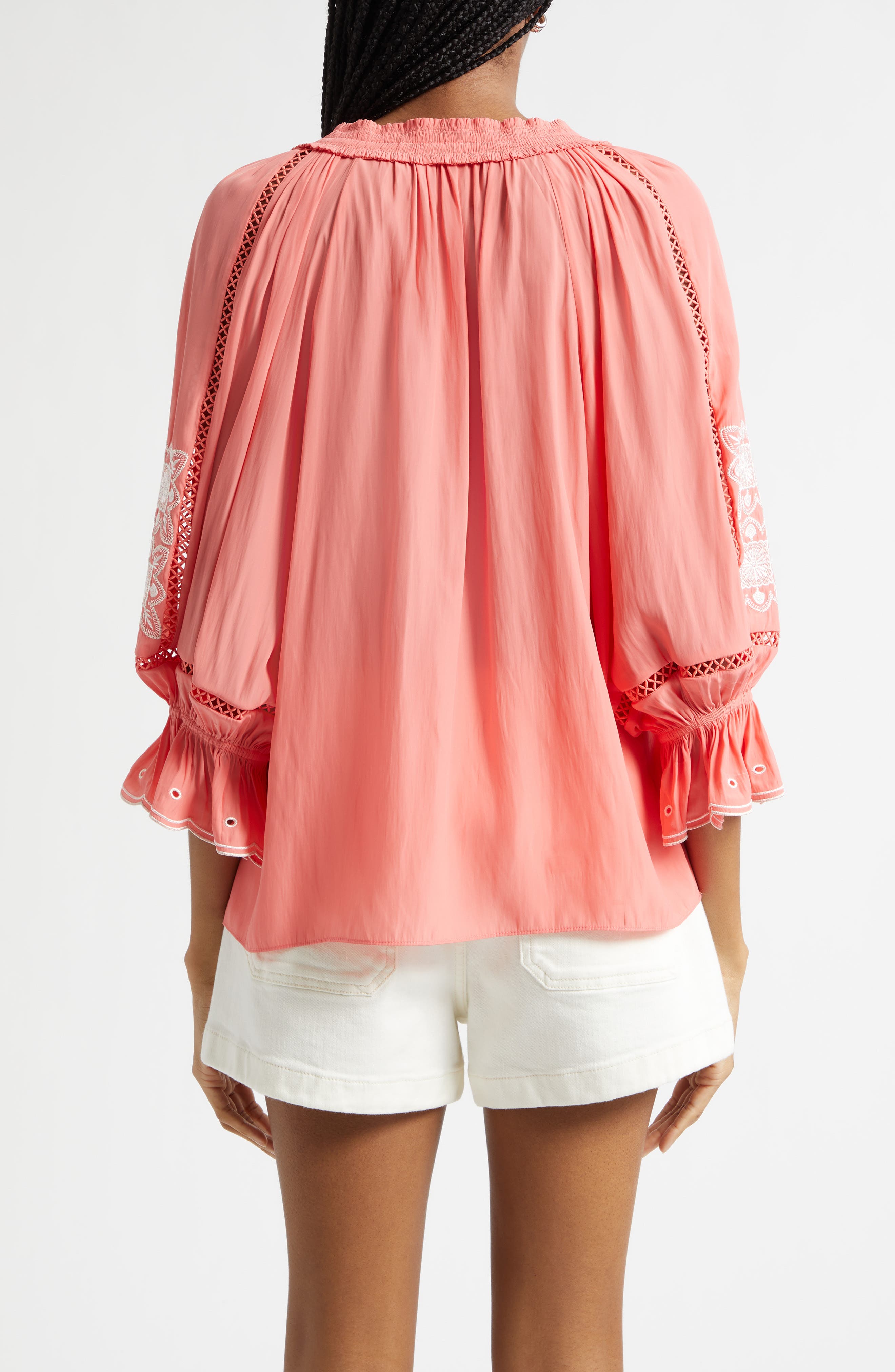 Haven Embroidered Woven Shirt - image 2