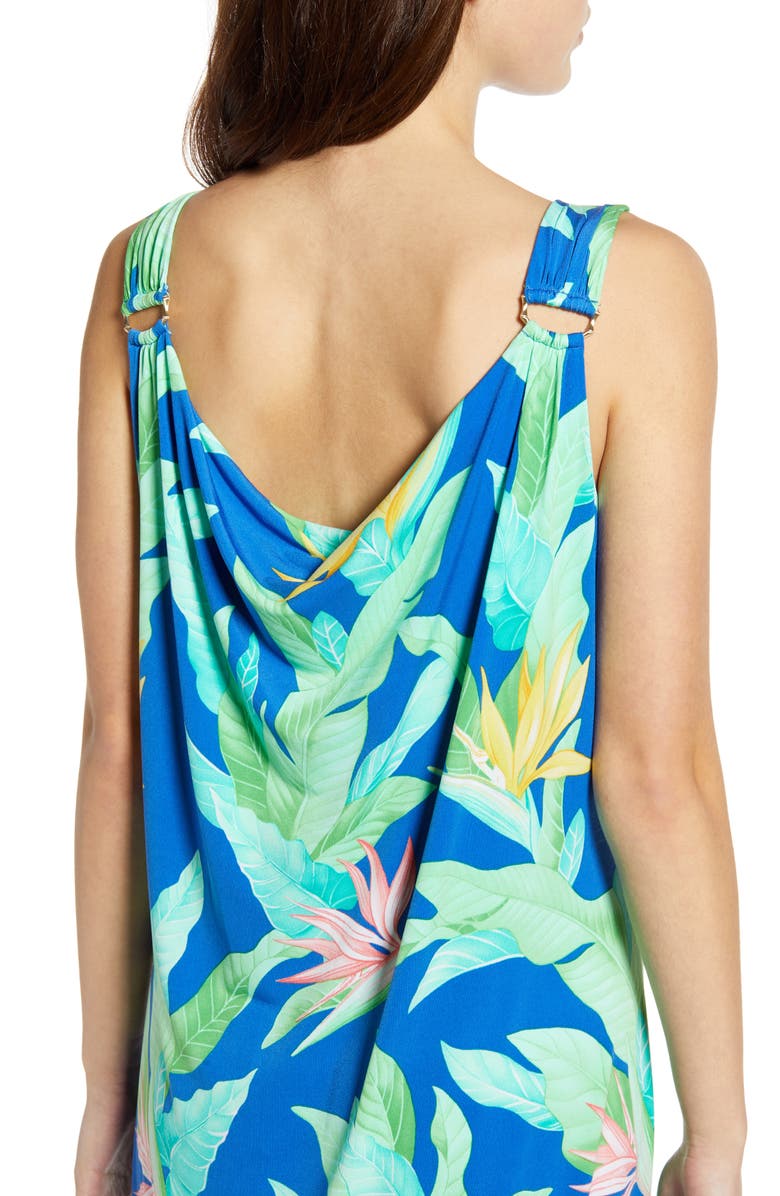 Tommy Bahama Nirvana Night Floral Maxi Dress, Alternate, color, 