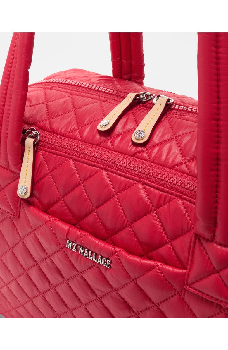 MZ Wallace Jimmy Deluxe II Quilted Nylon Duffle Bag, Alternate, color,