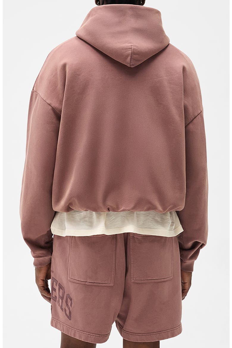 Owners' Club Cotton Graphic Hoodie, Alternate, color, SMOKED ROSE
