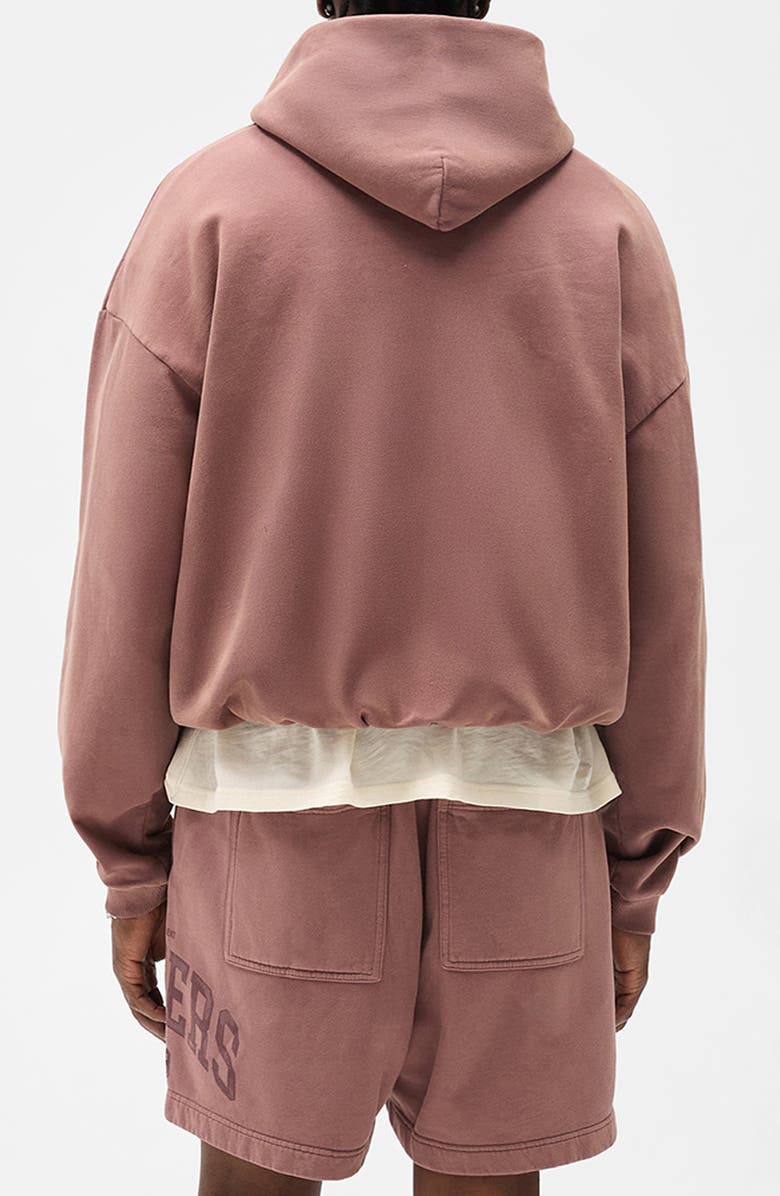 Represent Owners' Club Cotton Graphic Hoodie, Alternate, color, Smoked Rose