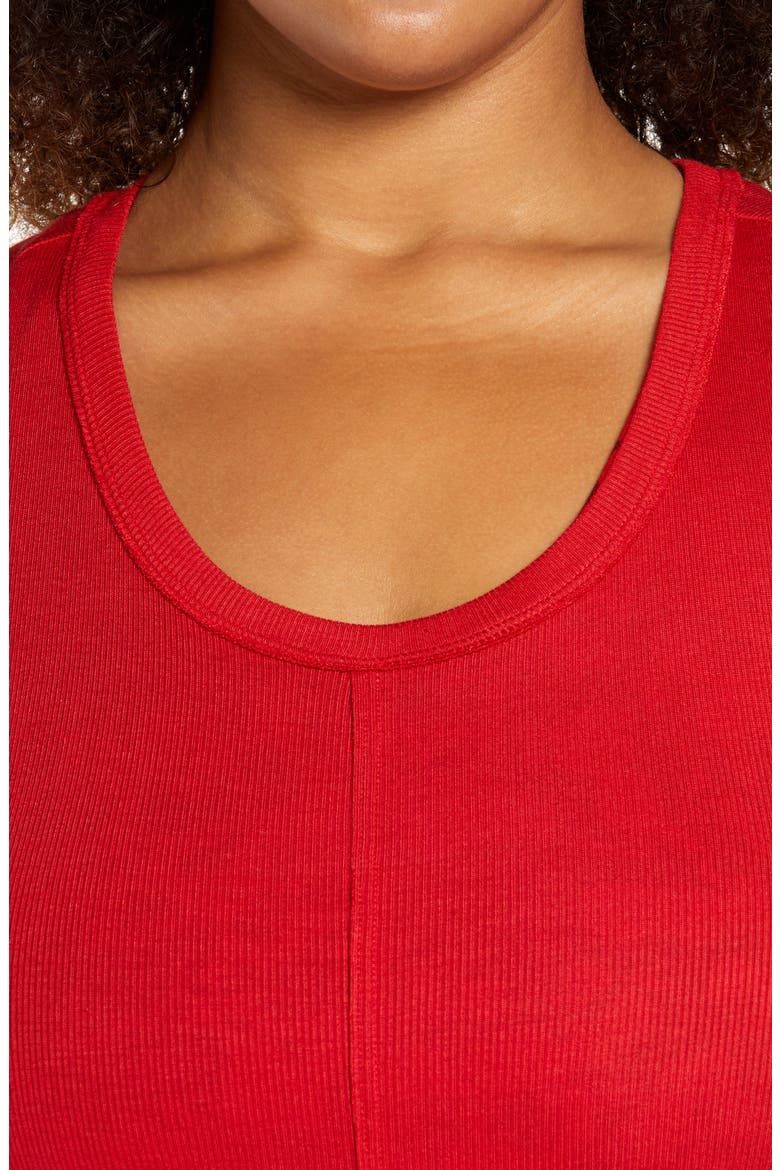 Favorite Rib Tank, Alternate, color, RED COUTURE