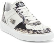 Roberto Cavalli Paneled Leather Sneaker