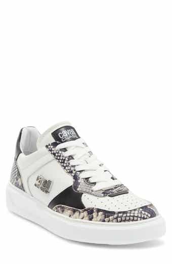 Roberto Cavalli Paneled Leather Sneaker