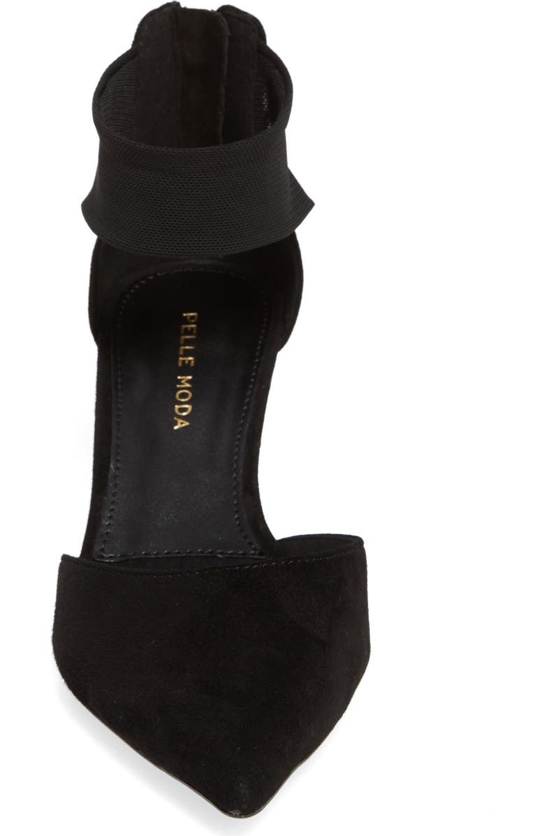 Pelle Moda Cam Pointy Toe Ankle Strap Pump, Alternate, color,