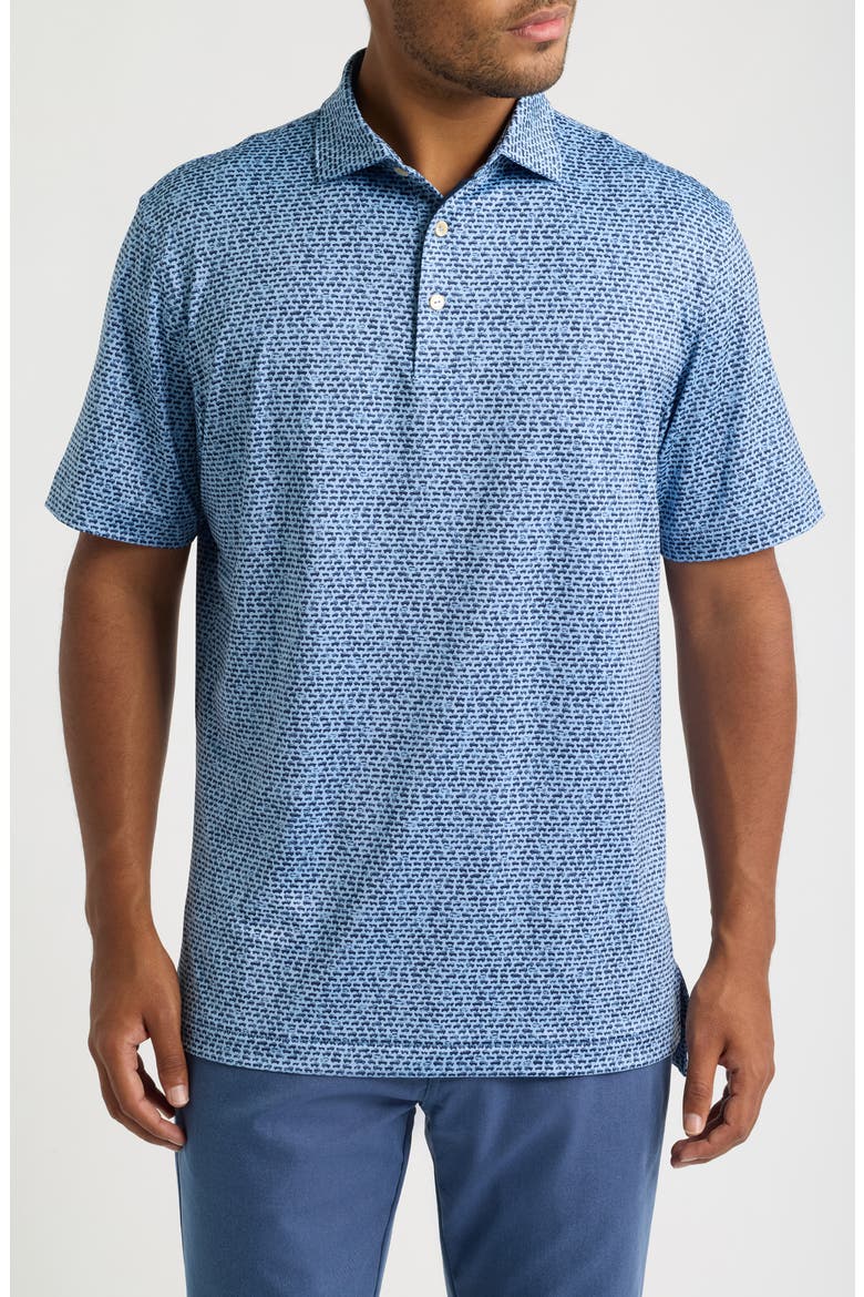 Off Road Summer Comfort Performance Jersey Polo, Main, color, LAKESIDE