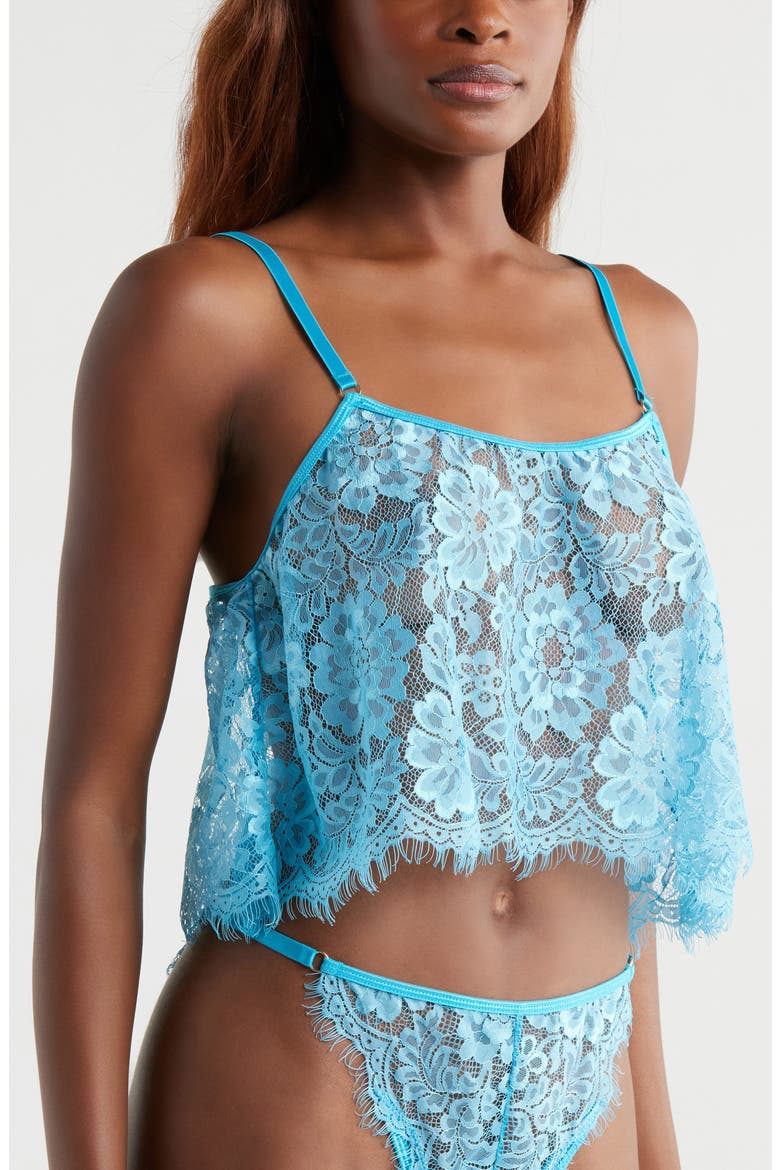 Crop Lace Camisole, Alternate, color, BLUE