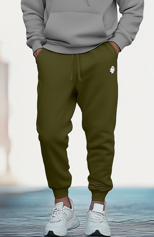 Dalix Mens Ghost Midweight Fleece Jogger Pant