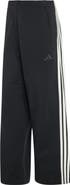 adidas Three Stripe Wide Leg Pants