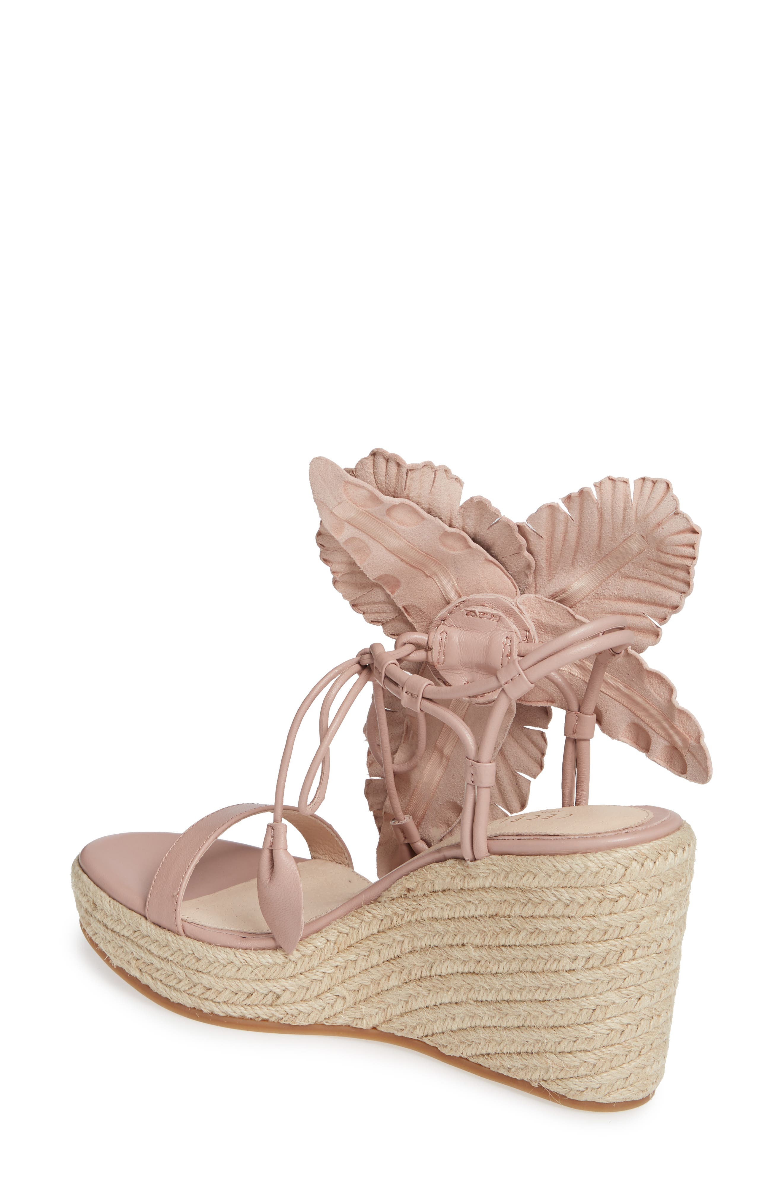 Lily Platform Wedge Sandal, Alternate, color, FROZE