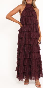 Petal & Pup Zoella Ruffle Tiered Maxi Dress