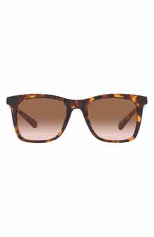 COACH 51mm Gradient Square Sunglasses