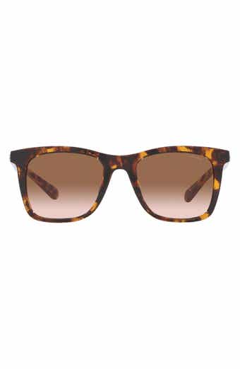 COACH 51mm Gradient Square Sunglasses