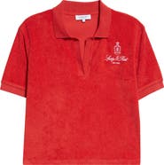 Sporty & Rich Vendome Cotton Terry Polo