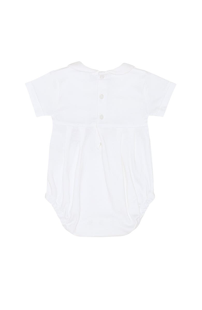 Nellapima Signature Smocked Boys Bubble - Baby, Alternate, color, White