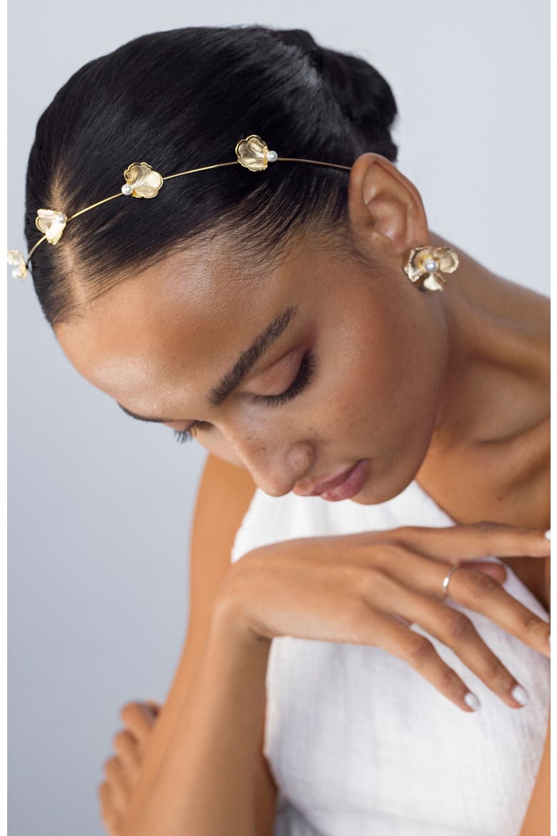 Venus Headband, Alternate, color, Gold