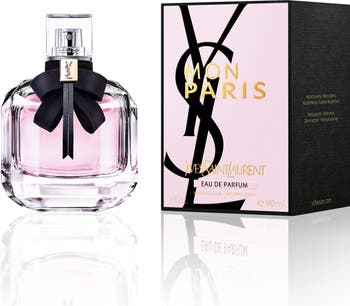 YSL Mon Paris 1 oz 30 mL Perfume outlet / Fragrance Bottle and Box